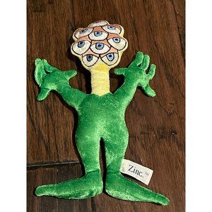 Cosmo Critters Zinc Plush Alien BOZ Limited Edition 1990s Monster eye balls 8"